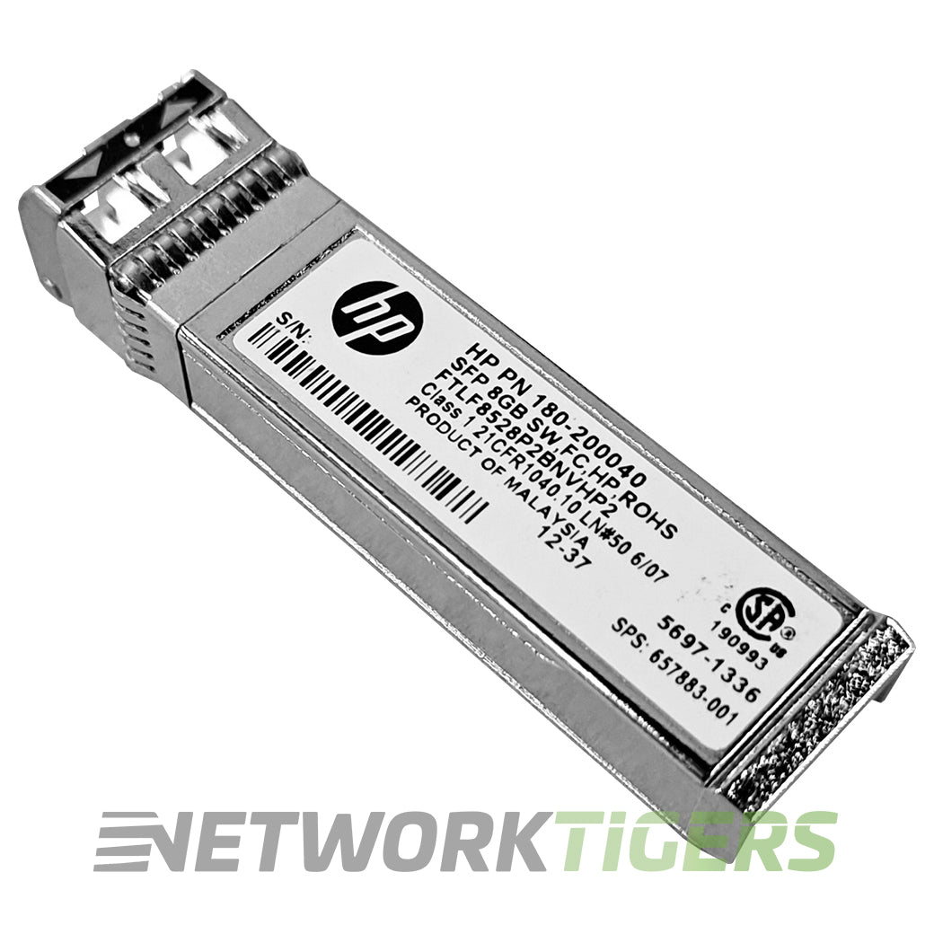 HPE 180-200040 8GB Fibre Channel 850nm SW SFP+ Transceiver