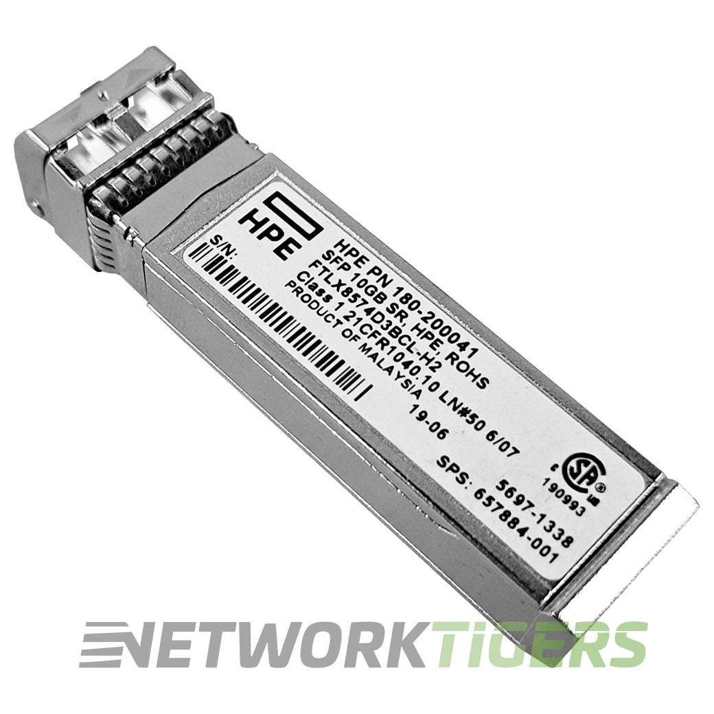 HPE 180-200041 10GB BASE-SR 850nm LC SFP+ Transceiver