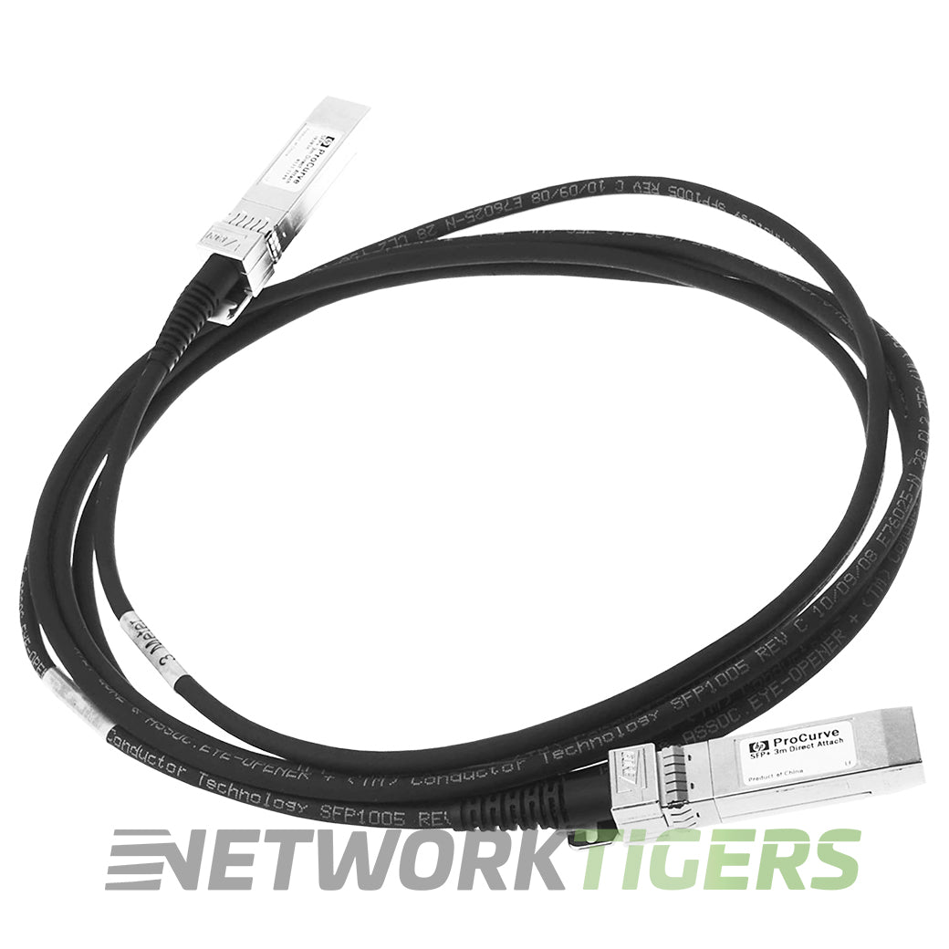 NEW HPE Aruba J9283D 3m 10GB SFP+ Direct Attach Copper Cable
