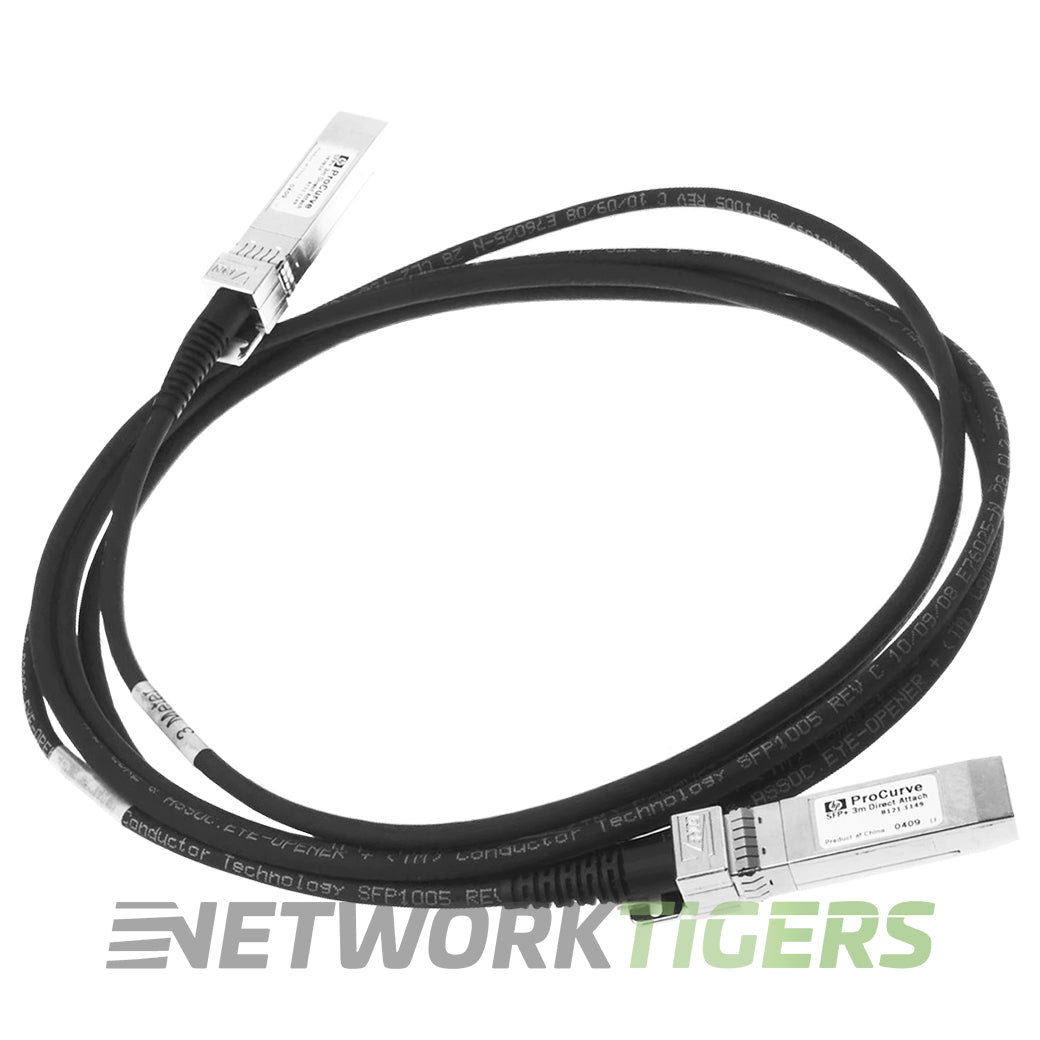 NEW HPE J9301A 3m 10GB XFP to 10GB SFP+ Direct Attach Copper Cable