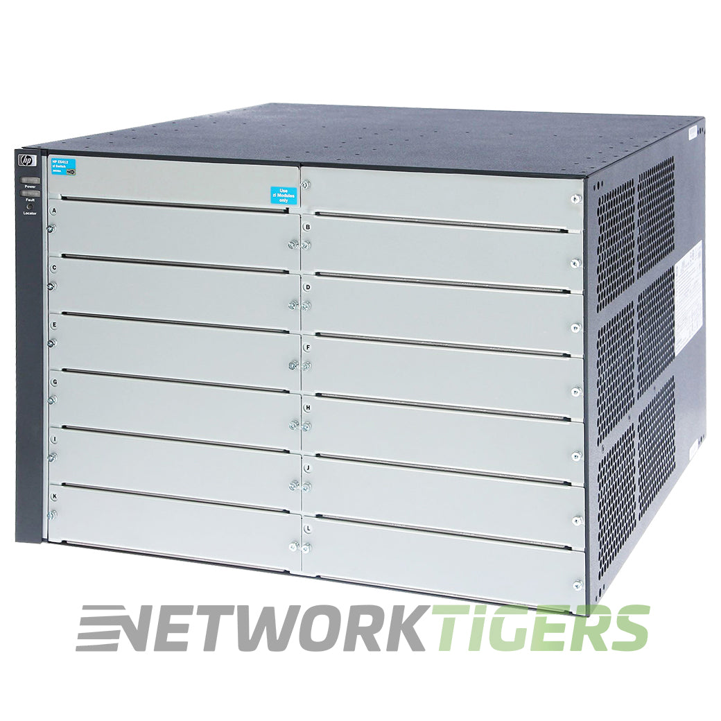 NEW HPE J9643A 12x Open Module Slot Switch Chassis zl w/ Premium Software