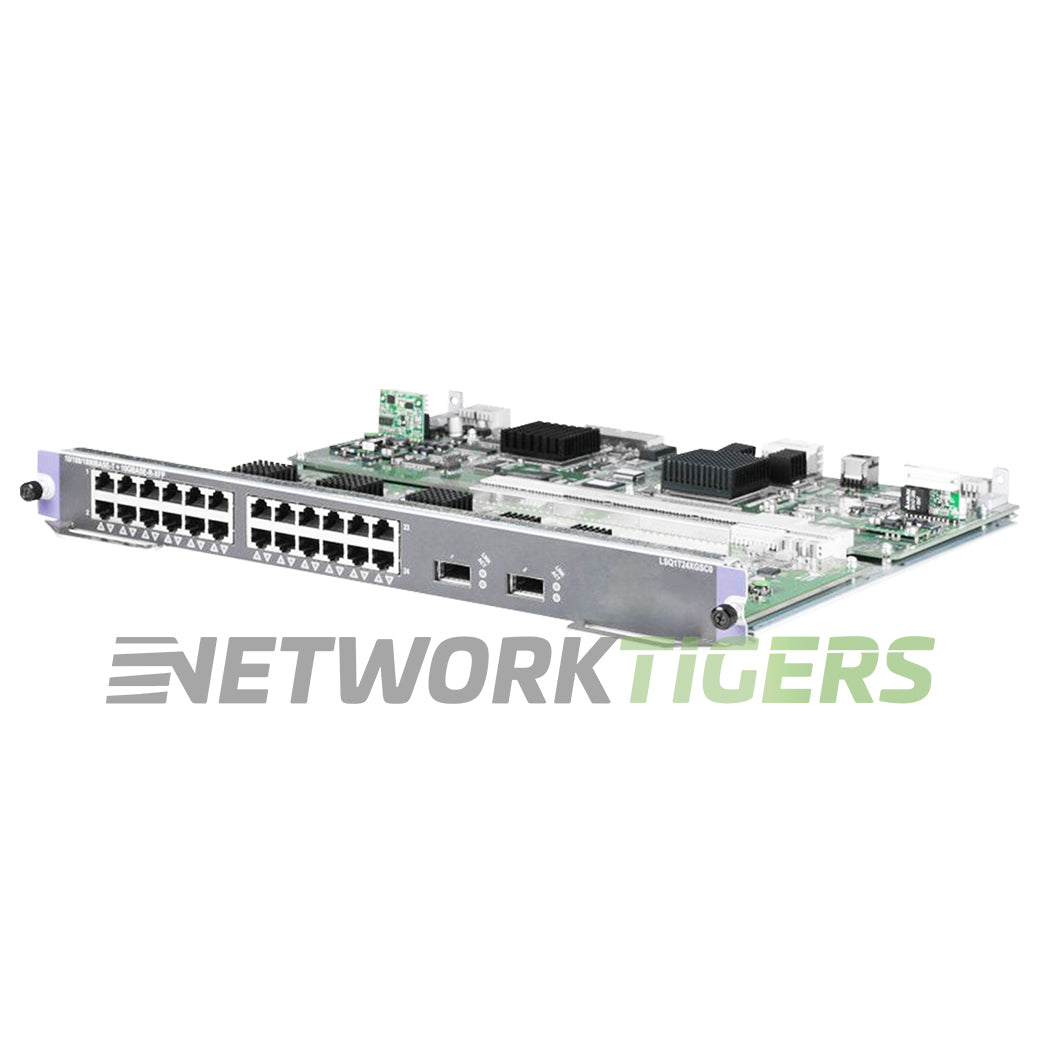 HPE JD206A FlexNetwork 7500 24x 1GB RJ45 2x 10GB XFP Switch Module