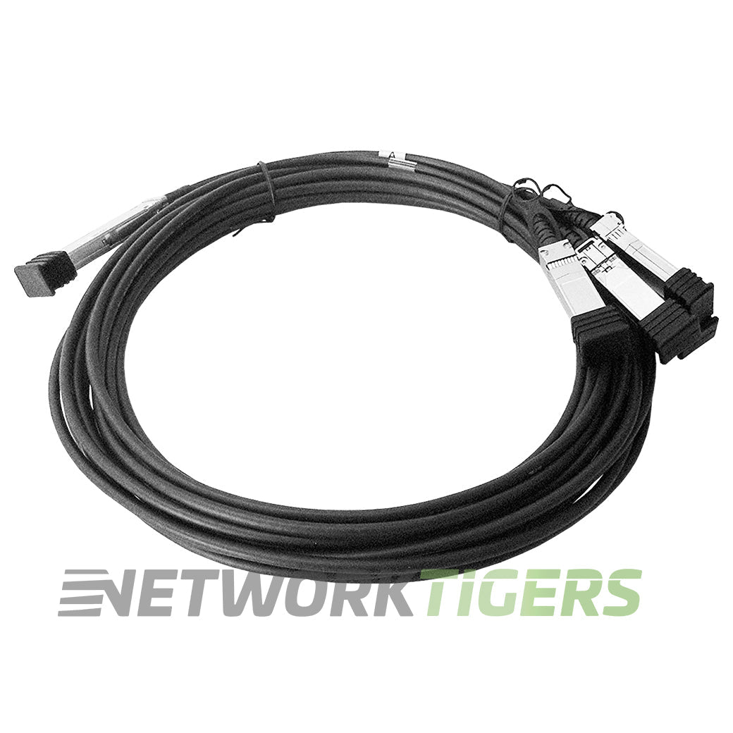 NEW HPE JG330A 3m 40GB QSFP+ to 4x 10GB SFP+ Direct Attach Copper Breakout Cable