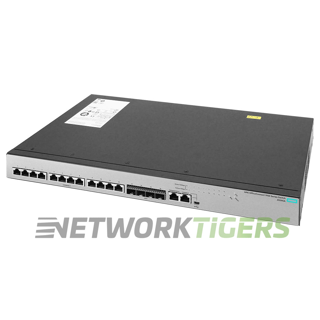 HPE JH295A 1950 Series 12x 10GB Copper 4x 10GB SFP+ Switch