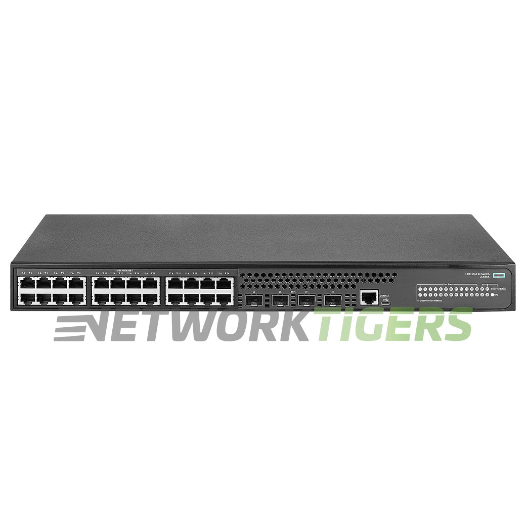 NEW HPE JL828A FlexNetwork 5140 EI Series 24x 1GB RJ45 4x 10GB SFP+ Switch