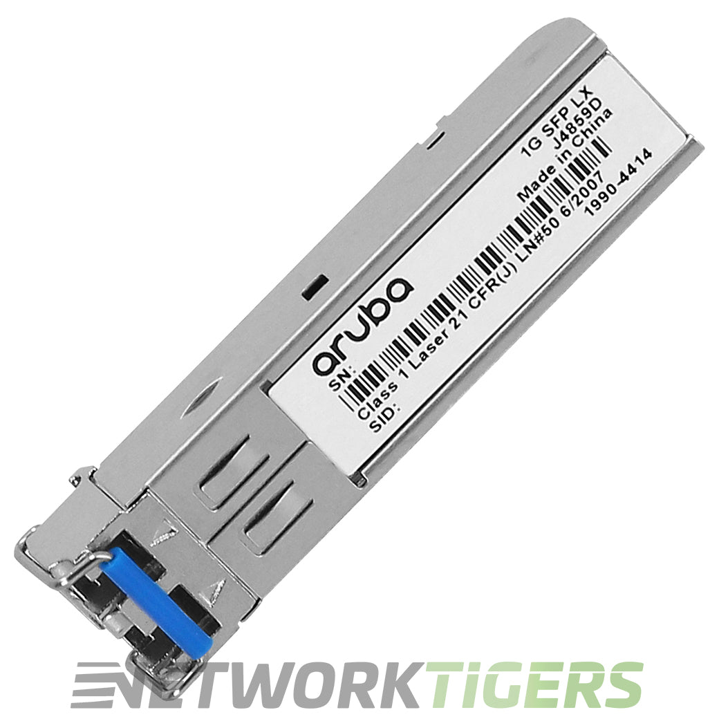 HPE Aruba JW087A BASE-LX 1GB 1310nm SMF LC SFP Transceiver