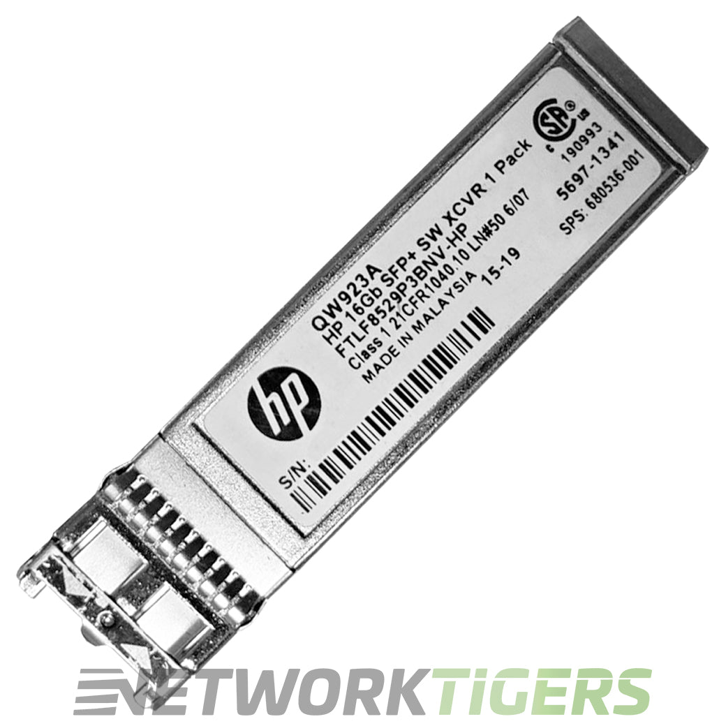 NEW HPE QW923A 680536-001 16GB Fibre Channel XCVR SFP+ Transceiver