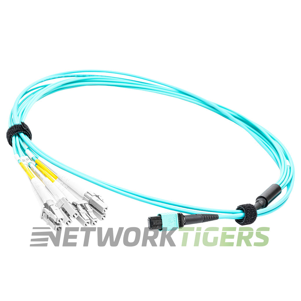 NEW HPE R1N76A Composable Fabric 12 Fiber MPO to 4x LC Single-mode 2m Cable