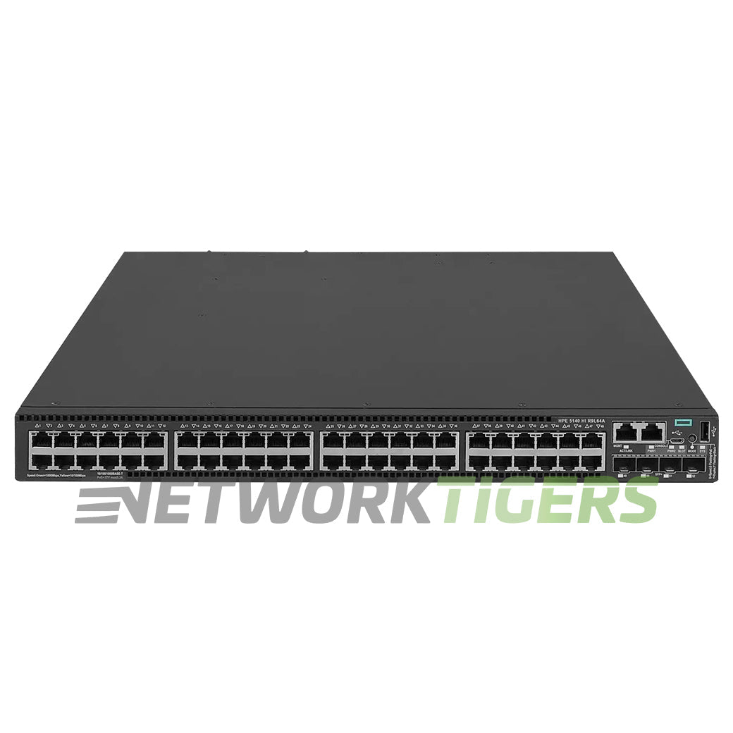 NEW HPE R9L64A 48x 1GB PoE RJ45 4x 10GB SFP+ 1x Expansion Module Slot Switch