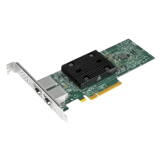 BCM957416A4160C Broadcom NetXtreme E-Series P210TP, Dual-port 10GBase-T, PCIe3.0 x8, 2x RJ45, LP+FH - NEW