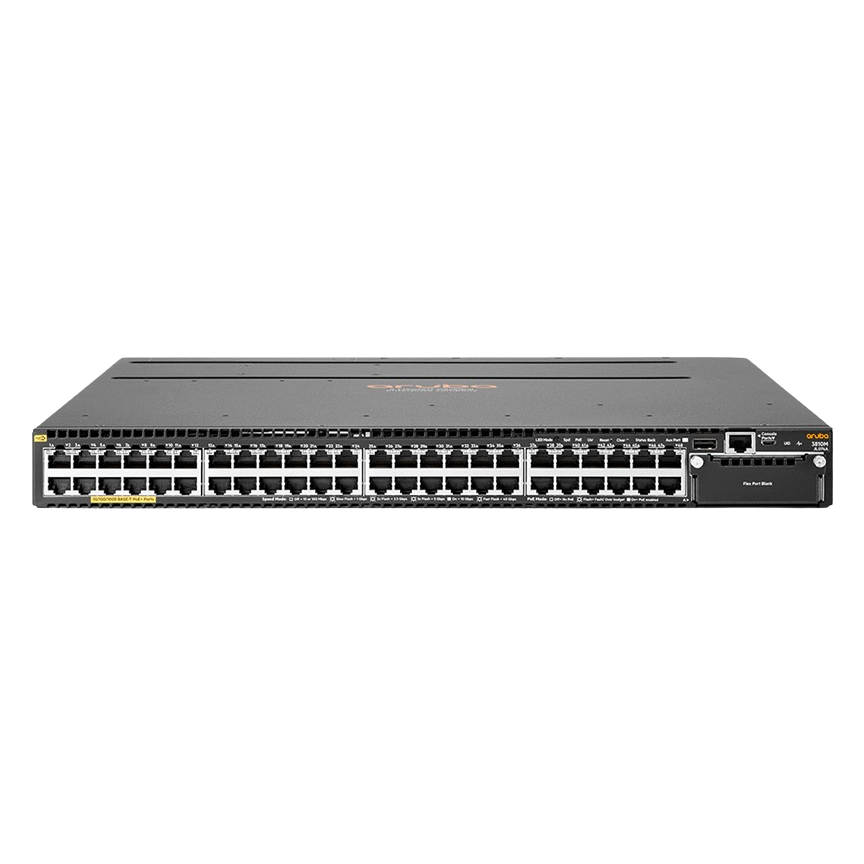 JL429A ARUBA 3810M 48GPoE+4SFP+1050W Switch - RENEW