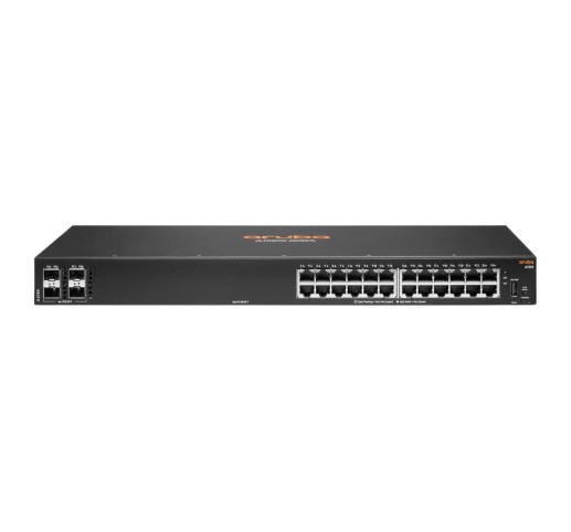 JL678A, HPE Aruba Networking CX 6100 24G 4SFP+ Switch - NEW