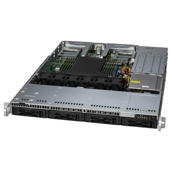 Supermicro CloudDC A+ Server AS-1015CS-TNR, Genoa 9124, 4 x 16GB RAM, 4 x 24TB HDD - NEW - 3 YEAR WARRANTY