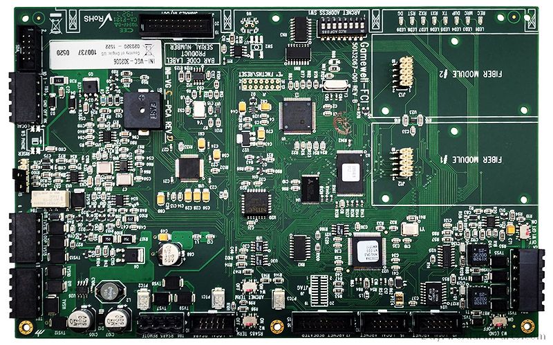 INI-VGC | Gamewell-FCI Fiber-Optic Voice Gateway Module for E3 Command Center