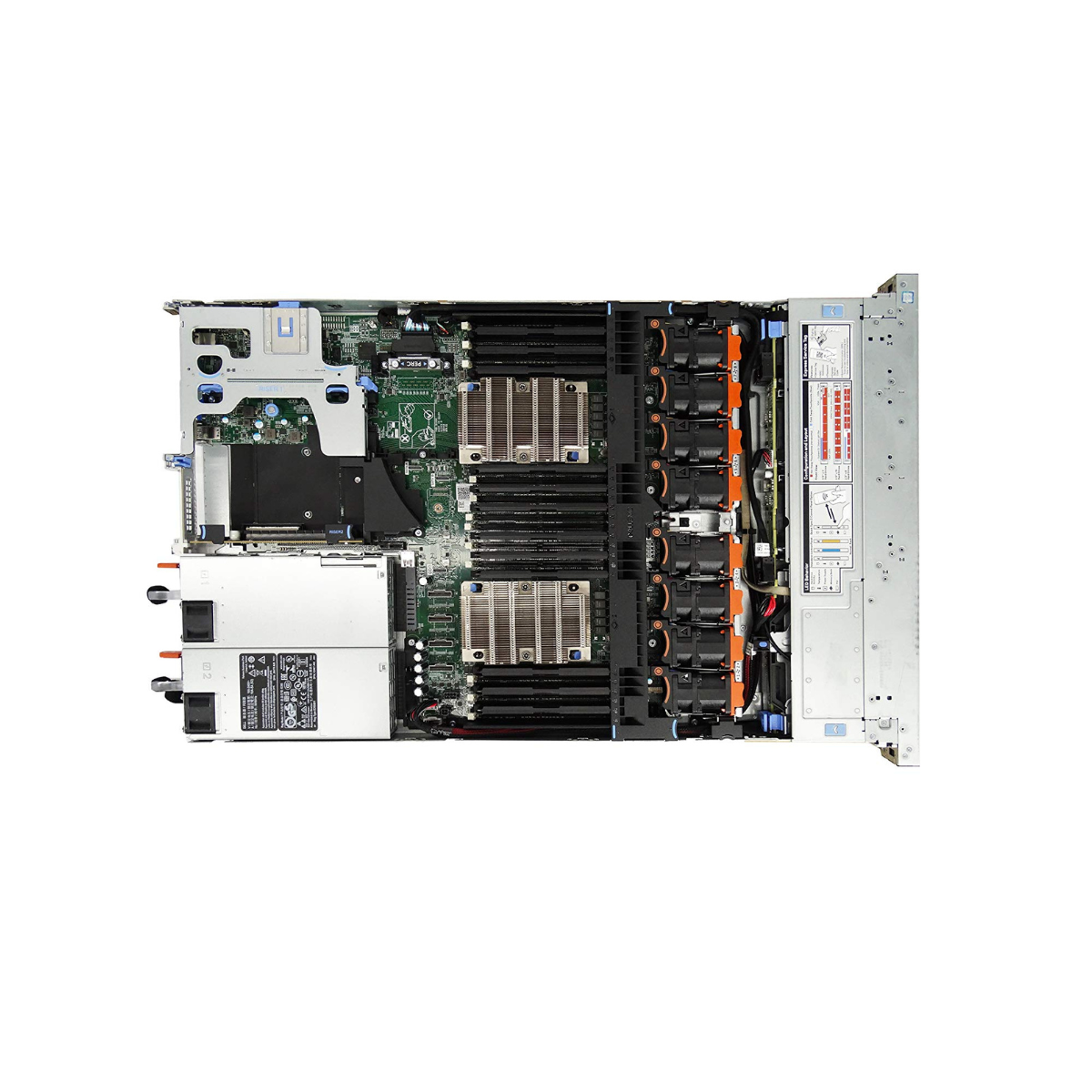 Dell PowerEdge 8-bay R640 Server 2x Gold 5115 = 20 Cores H730P 64GB RAM 4x 1.2TB SAS