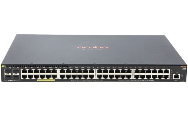 JL357A#B2C - HP Aruba 2540 48-Ports PoE+ Managed Rack-mountable Network Switch with 4-Ports SFP