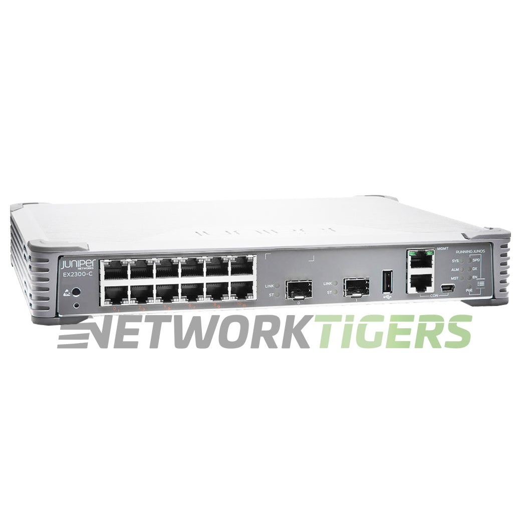 Juniper EX2300-C-12T EX2300 Series 12x 1GB RJ45 2x 10GB SFP+ Switch