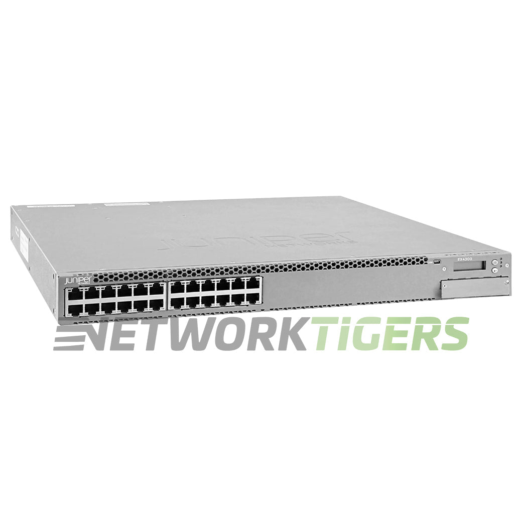 Juniper EX4300-24T EX4300 Series 24x 1GB RJ45 4x 40GB QSFP+ F-B Air Switch