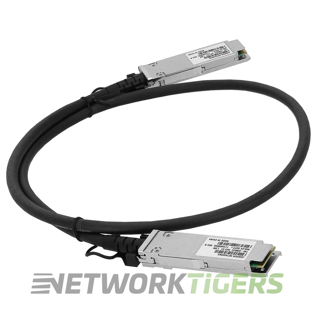 NEW Juniper QFX-QSFP-DAC-1M 1m 40GB QSFP+ Direct Attach Copper Cable