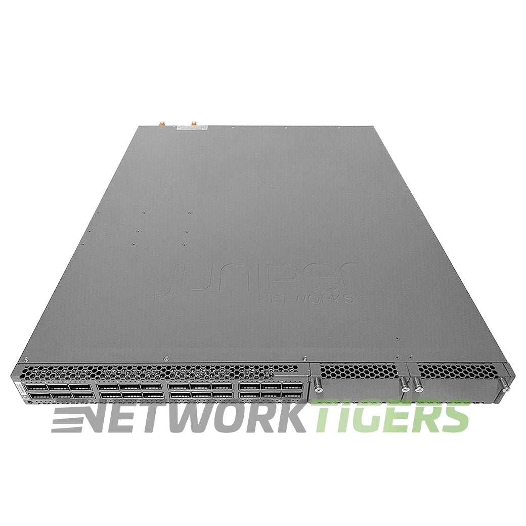 NEW Juniper QFX5100-24Q-AFO 24x 40GB QSFP+ 2x Mod Slots Front-to-Back Air Switch