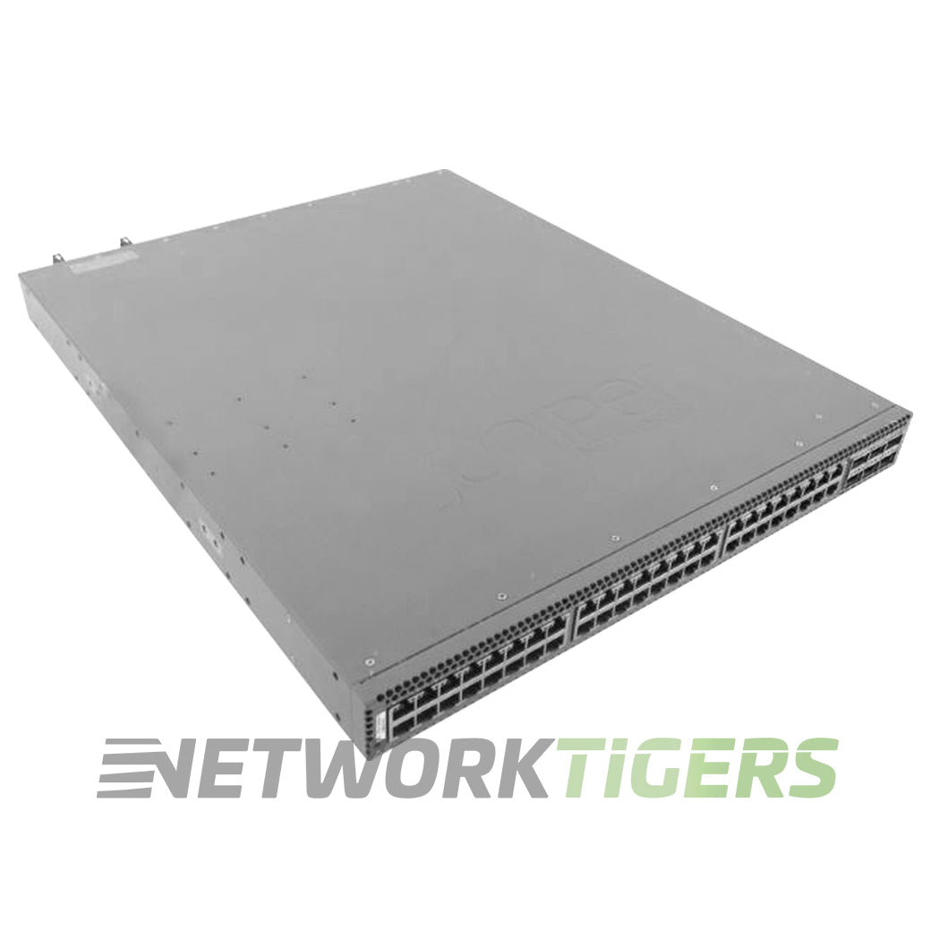Juniper QFX5100-48T-DC-AFI 48x MultiGB RJ-45 6x 40GB QSFP+ B-F Air (DC) Switch