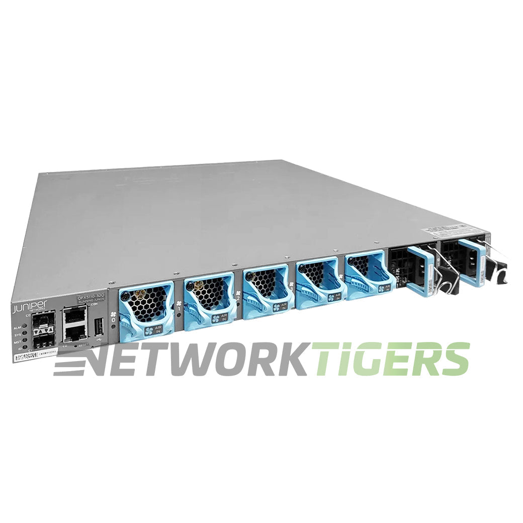 NEW Juniper QFX5110-32Q-DC-AFI 32x 40GB QSFP+ Back-to-Front Airflow (DC) Switch