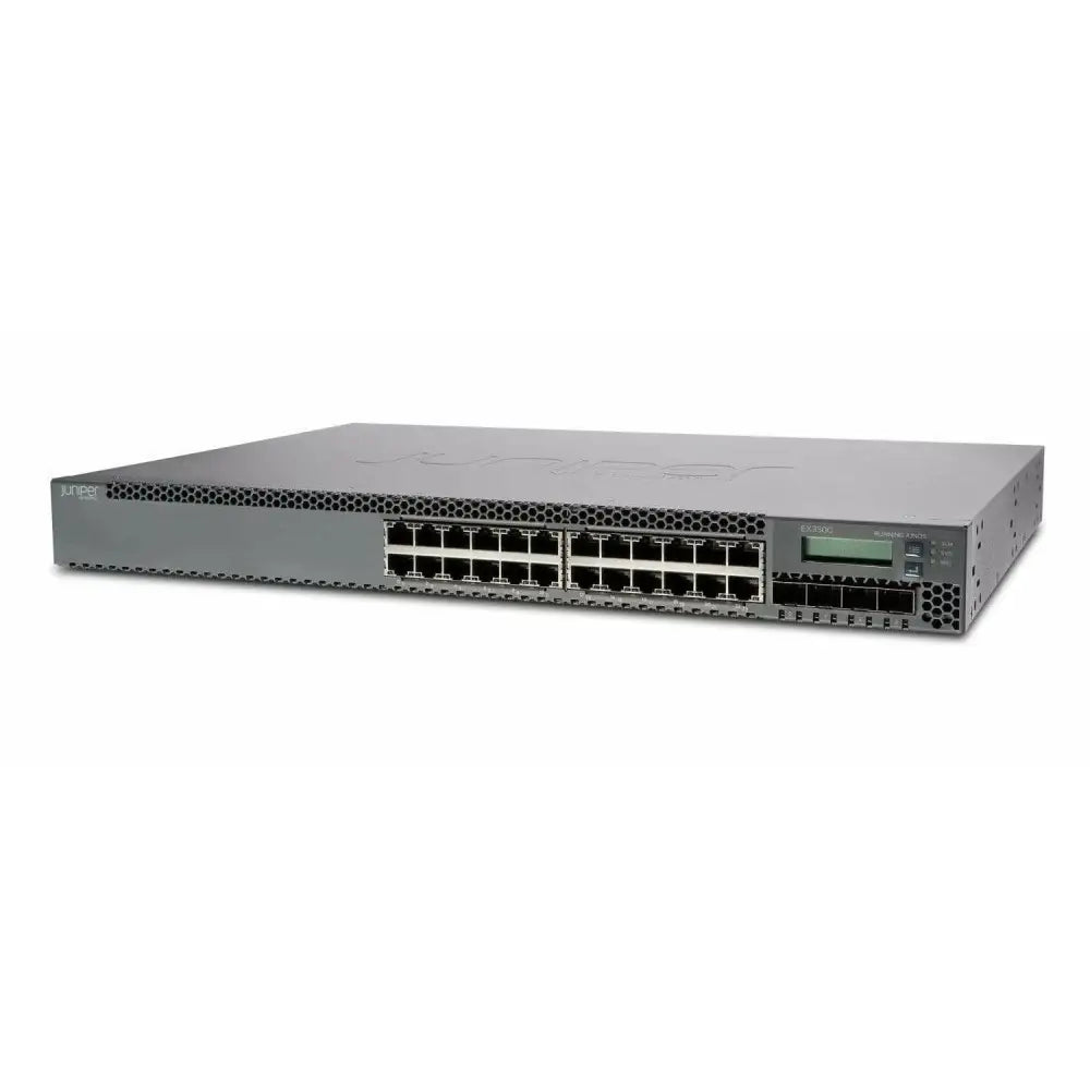 Juniper Networks EX3300-24T 24-Port Gigabit Ethernet Switch 4x SFP+ 10GbE Layer 3 - Refurbished