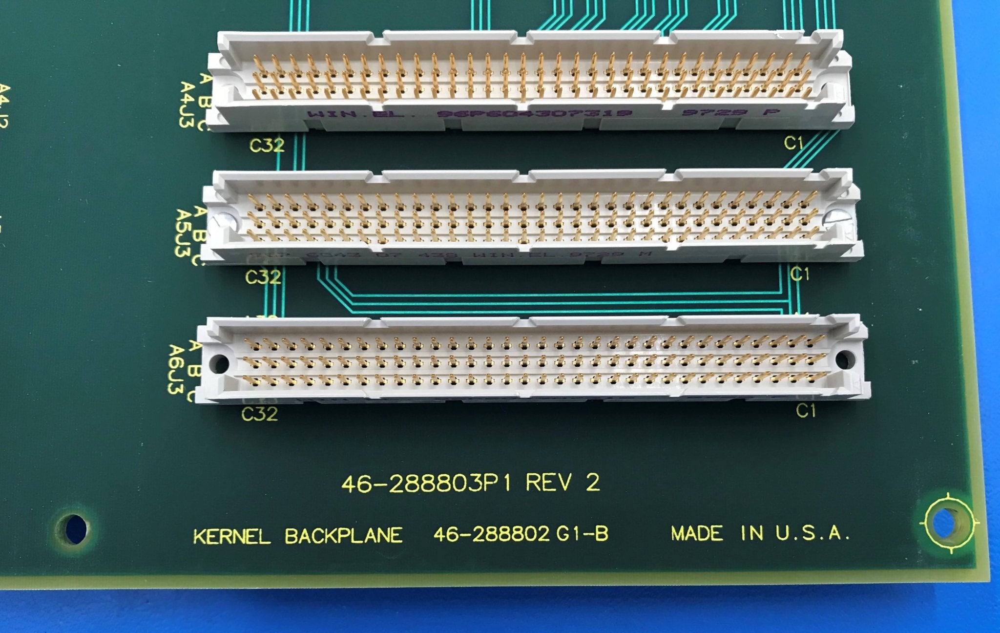Kernel Backplane (46-288803P1 Rev 2) GE Advantx