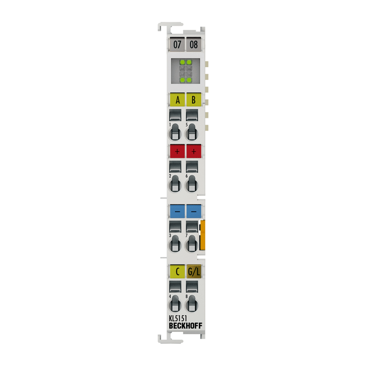KL5151-0021 | Beckhoff Bus Terminal Incremental Encoder Interface 24 V DC 32-Bit Counter
