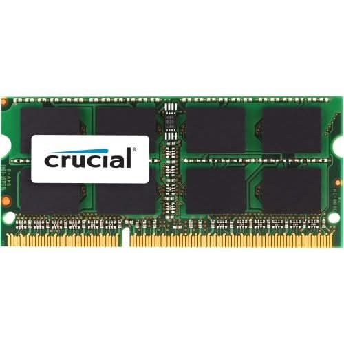 Crucial 8GB (1 x 8 GB) DDR3 SDRAM Memory Module For Notebook, Desktop PC 8 GB (1 x 8GB)