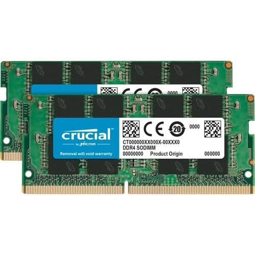 Crucial 16GB (2 x 8GB) DDR4 SDRAM Memory Module For Notebook 16 GB (2 x 8GB)