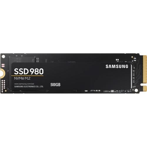 Samsung 980 PCIe 3.0 NVMe Gaming SSD 500GB Desktop PC Device Supported 3100 MB/s Maximum Read Transfer Rate
