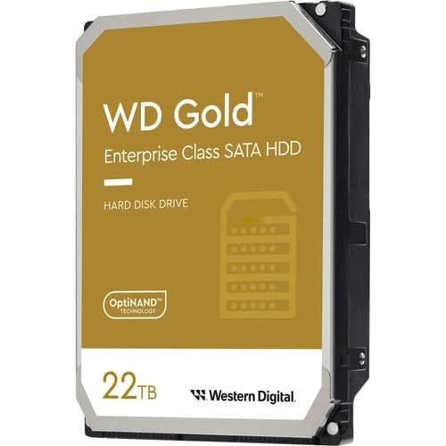 WD Gold WD221KRYZ 22 TB Hard Drive 3.5" Internal SATA (SATA/600)