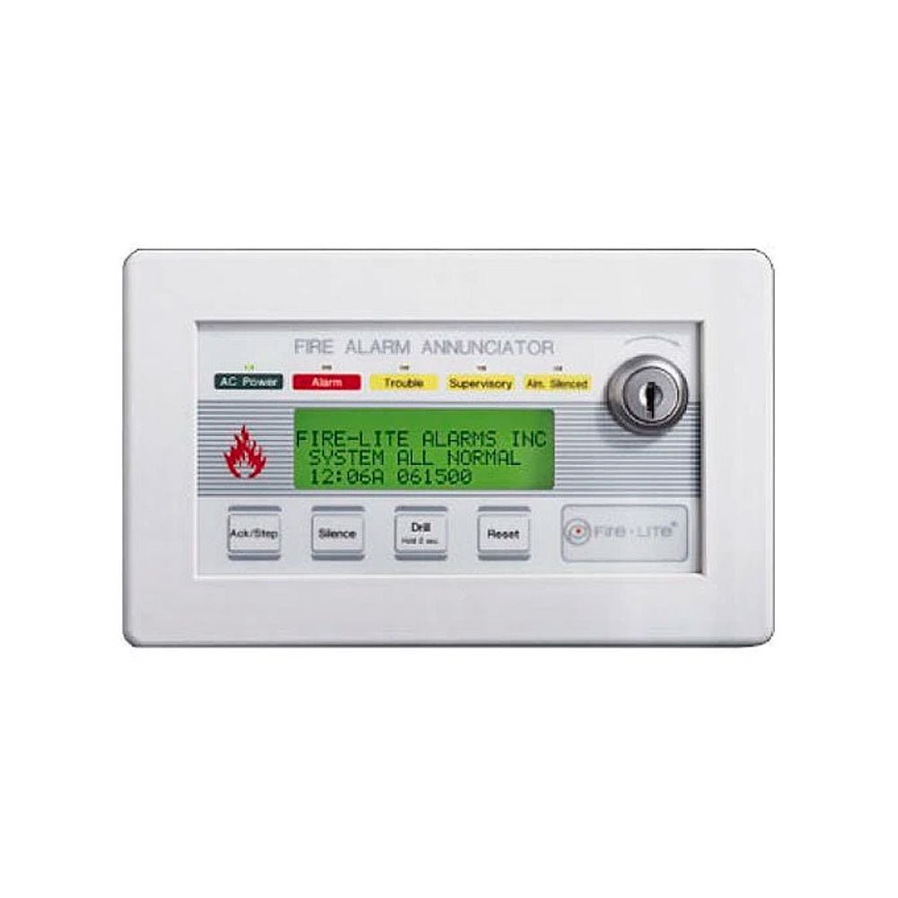 LCD-80F | Fire-Lite 80-Character Backlit LCD Remote Fire Alarm Annunciator