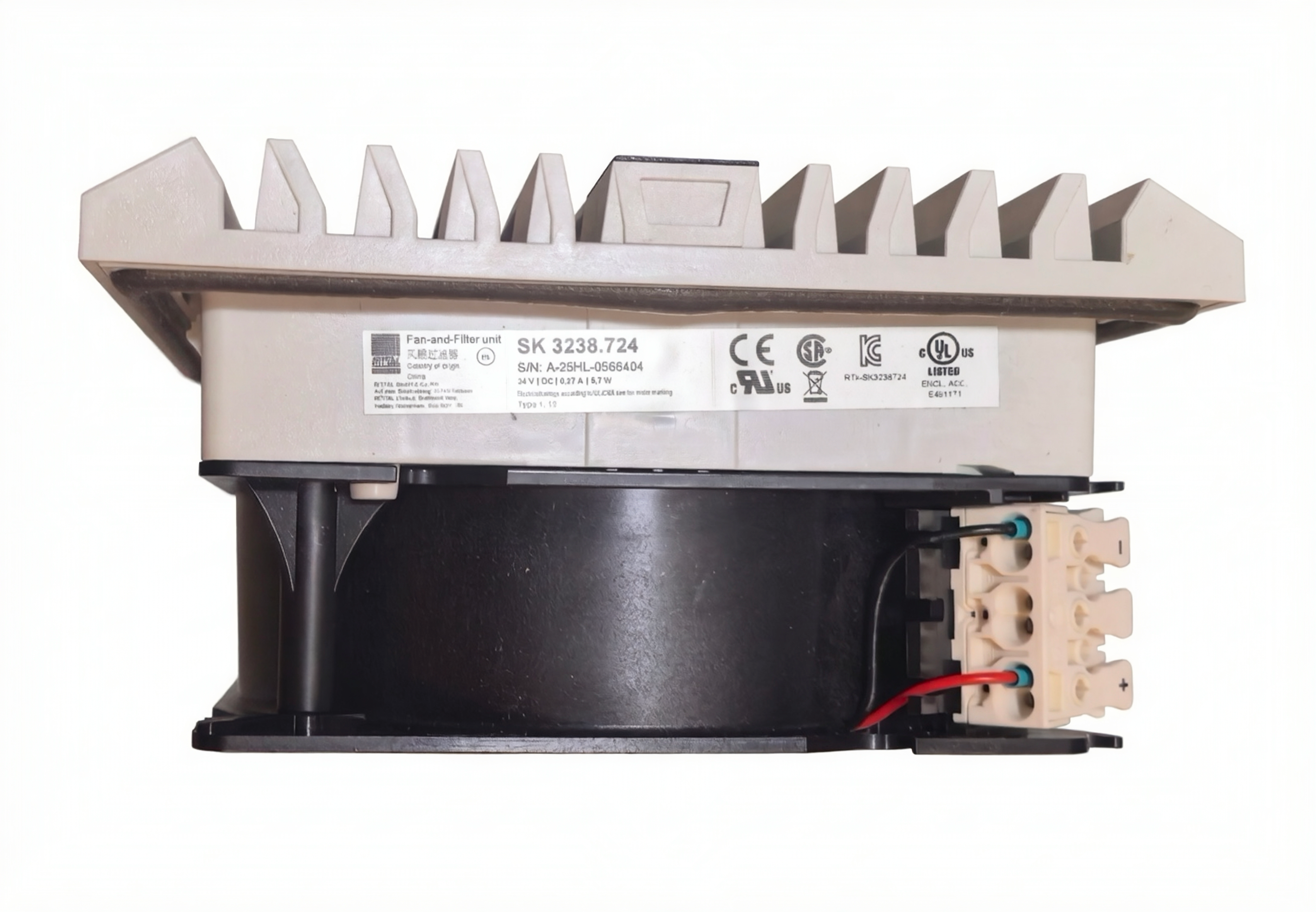 12038KA-24M-WAA SK3238.724 NMB Axial Fan 24V 5.4W 0.23A 1900rpm