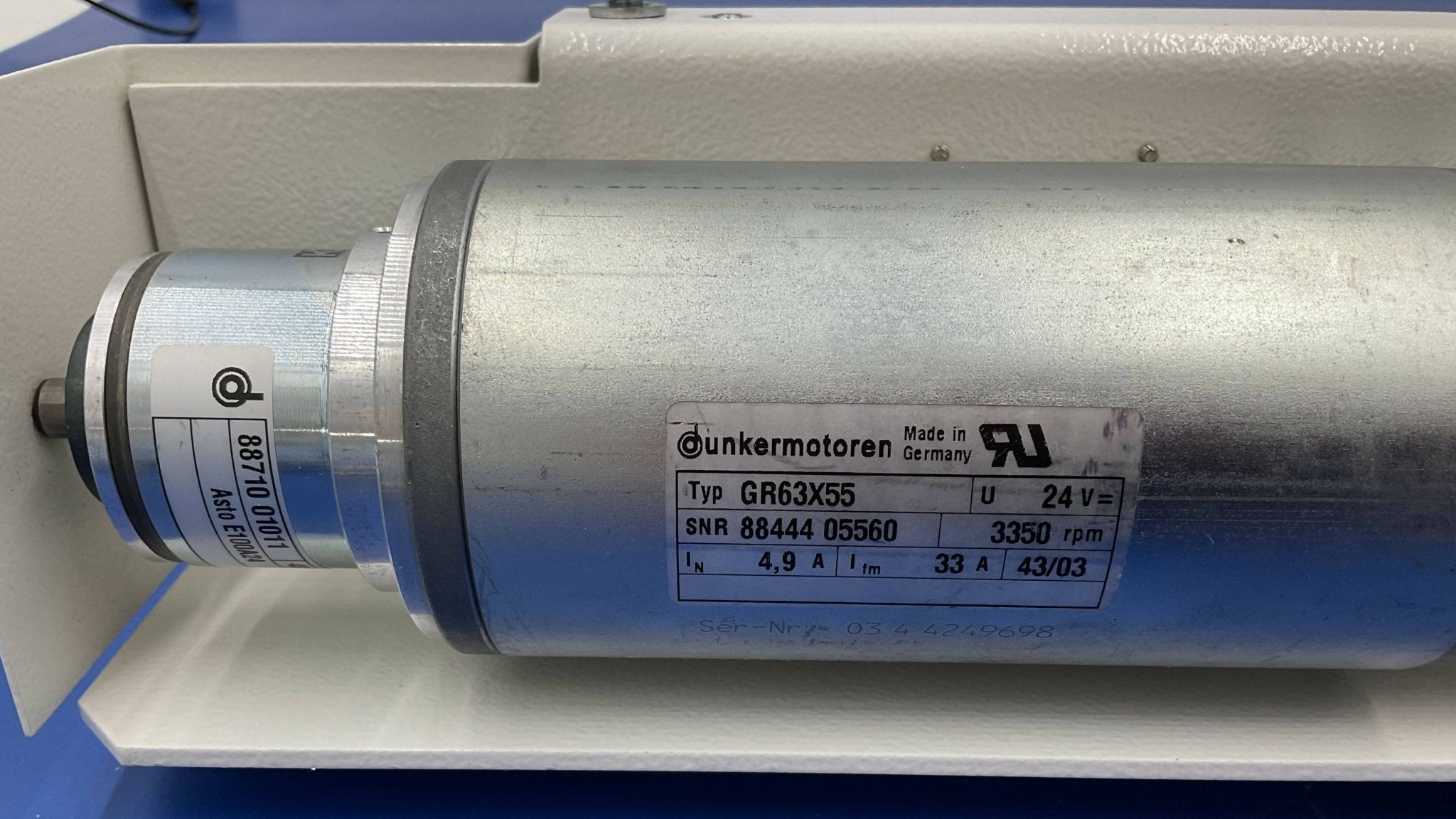 LONGITUDINAL SERVO MOTOR ASM M13 (03115255/3115255) SIEMENS