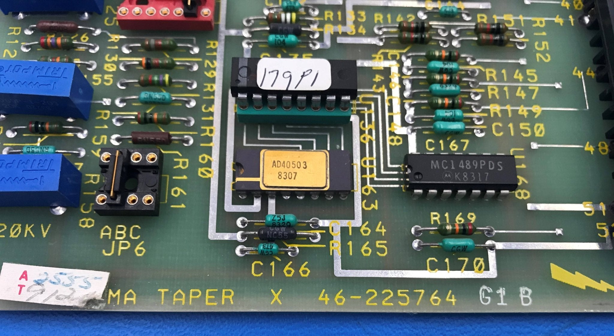 MA Taper X PCB (46-225764 G1 B) GE Advantx