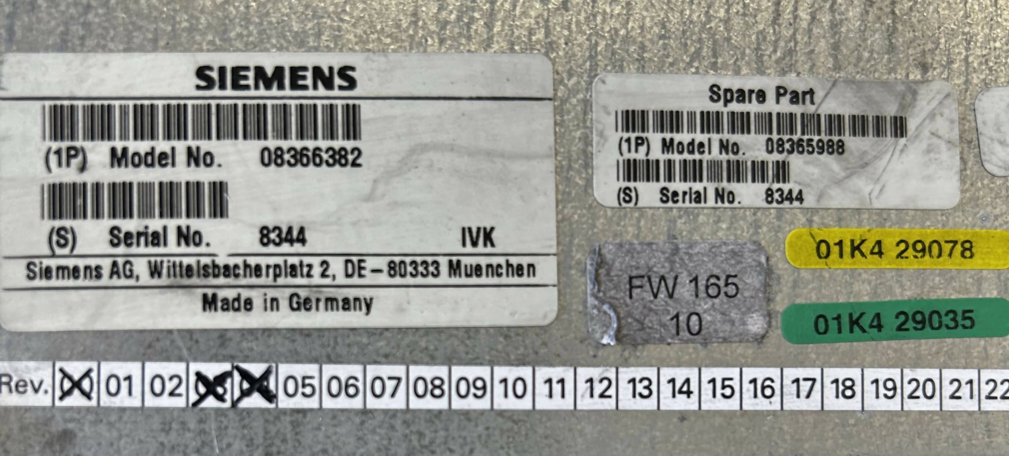 MATRIX XGR-BOX (08365988/08366382) SIEMENS