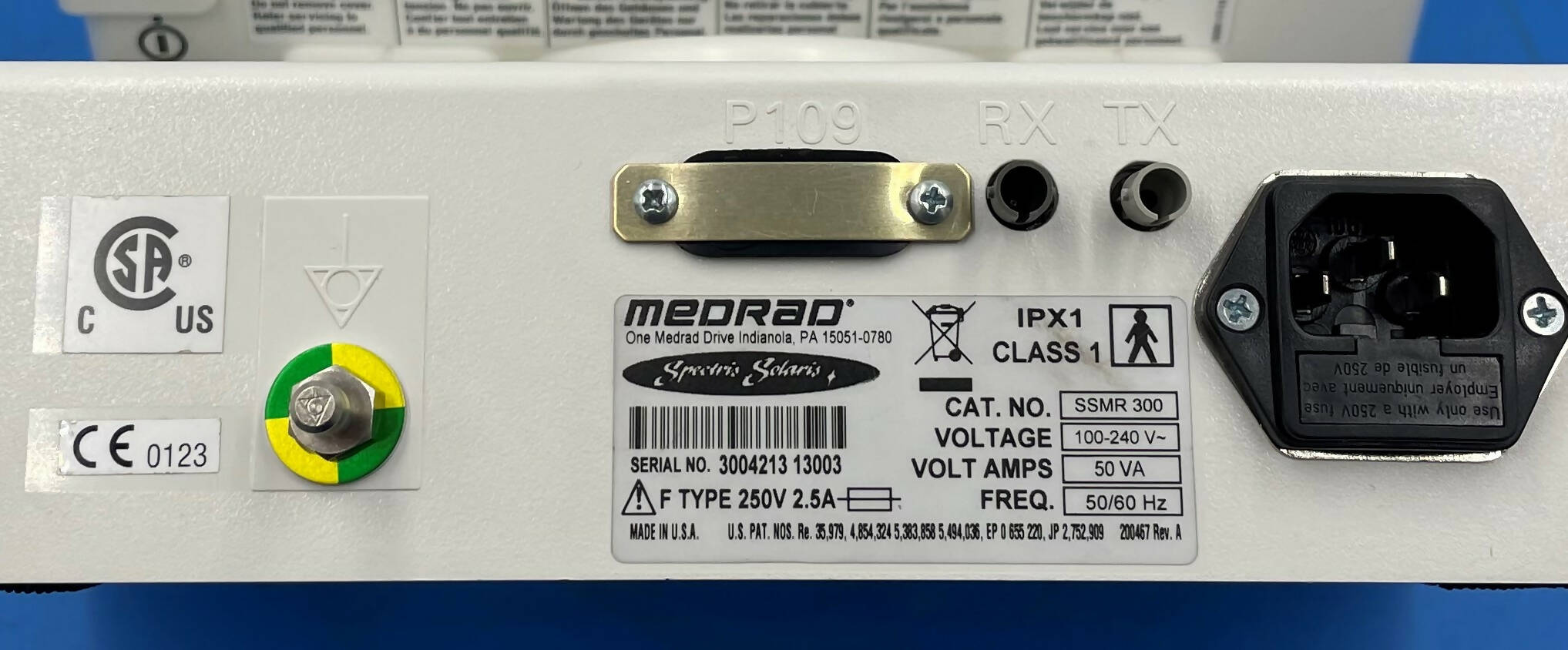 MEDRAD SPECTRIS SOLARIS SYSTEM MONITOR (SSMR 300) SOLARIS