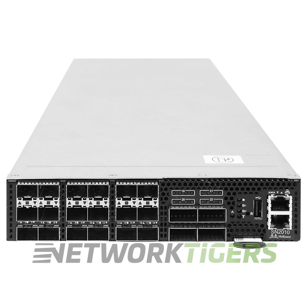 Nvidia Mellanox MSN2010-CB2F 18x 25GB SFP28 4x QSFP28 B-F Air (P2C) Onyx Switch