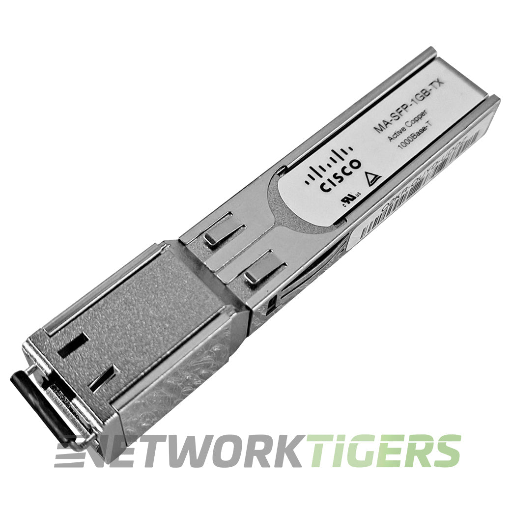 NEW Cisco Meraki MA-SFP-1GB-TX 1GB BASE-TX RJ45 SFP Transceiver
