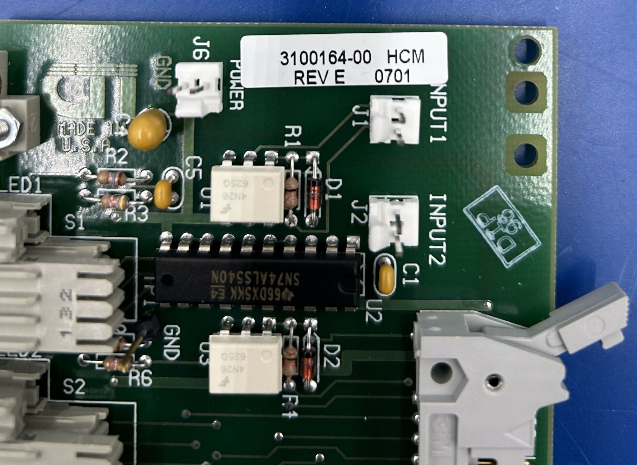 MODEL 961 GATING INPUT BOARD (3100164-00 REV E) SIEMENS