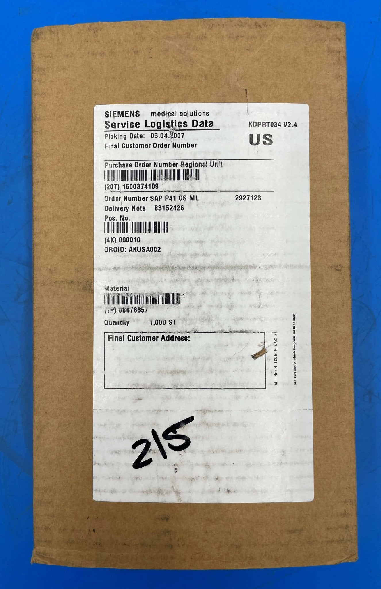 MOUSE 3 BUTTON OPTICAL PS/2 (08676657/8676657) SIEMENS