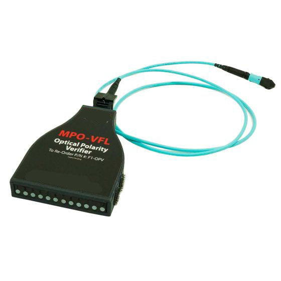 Visual Fault Locator MPO/MTP with Optical Polarity Verifier & OM3 Patch Cables