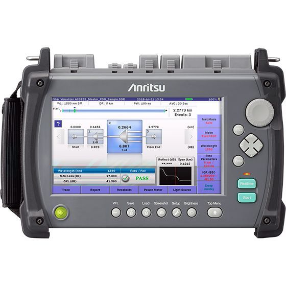 Anritsu MT9085A Quad OTDR PM, VFL 850/1300/1310/1550nm