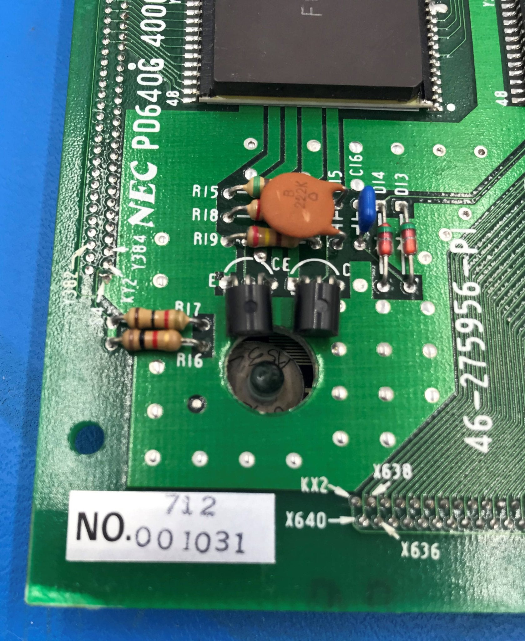 NEC Screen Driver (PD640G 400CA/46-275956P1) GE/NEC