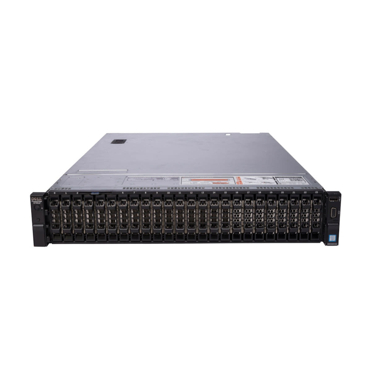 Dell PowerEdge R730XD 24-bay Server 2x E5-2683 V4 - 32 Cores H730 256GB RAM 4x RJ45