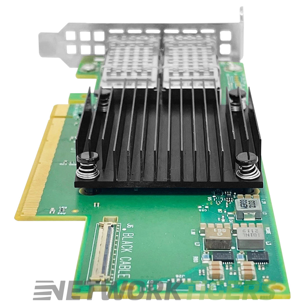 NEW nVidia Mellanox MCX653106A-ECAT 2x 100GB QSFP56 PCIe3.0/4.0 x16 NIC