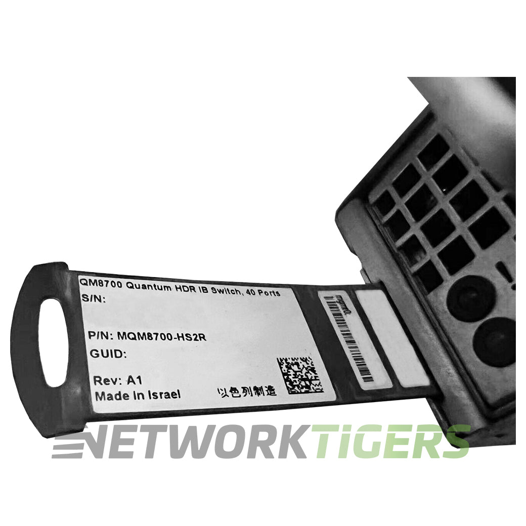 NEW nVidia Mellanox MQM8700-HS2R QM8700 40x 200GB QSFP56 F-B Airflow HDR Switch
