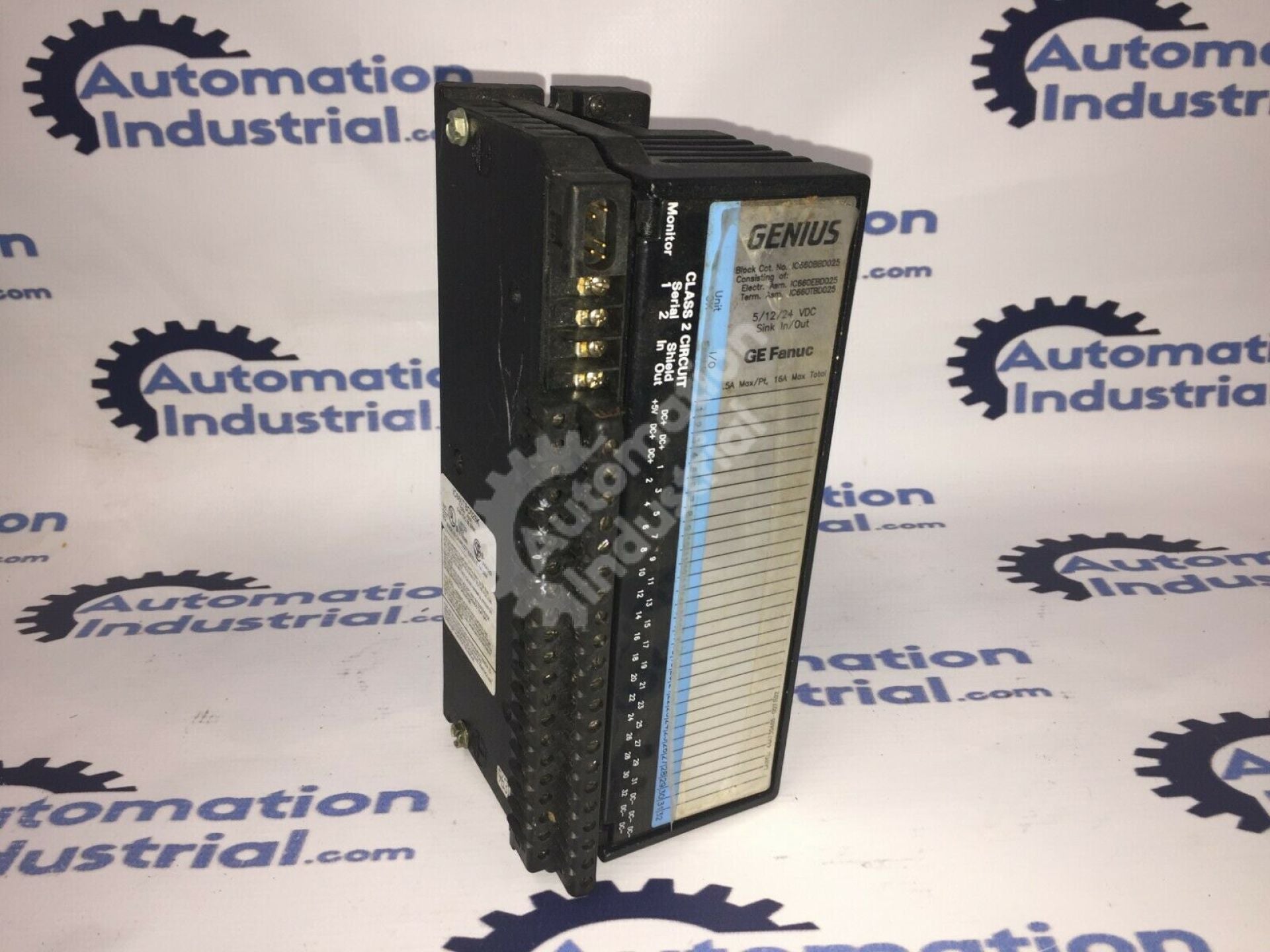 Ge Fanuc IC660EBD025 Module Block